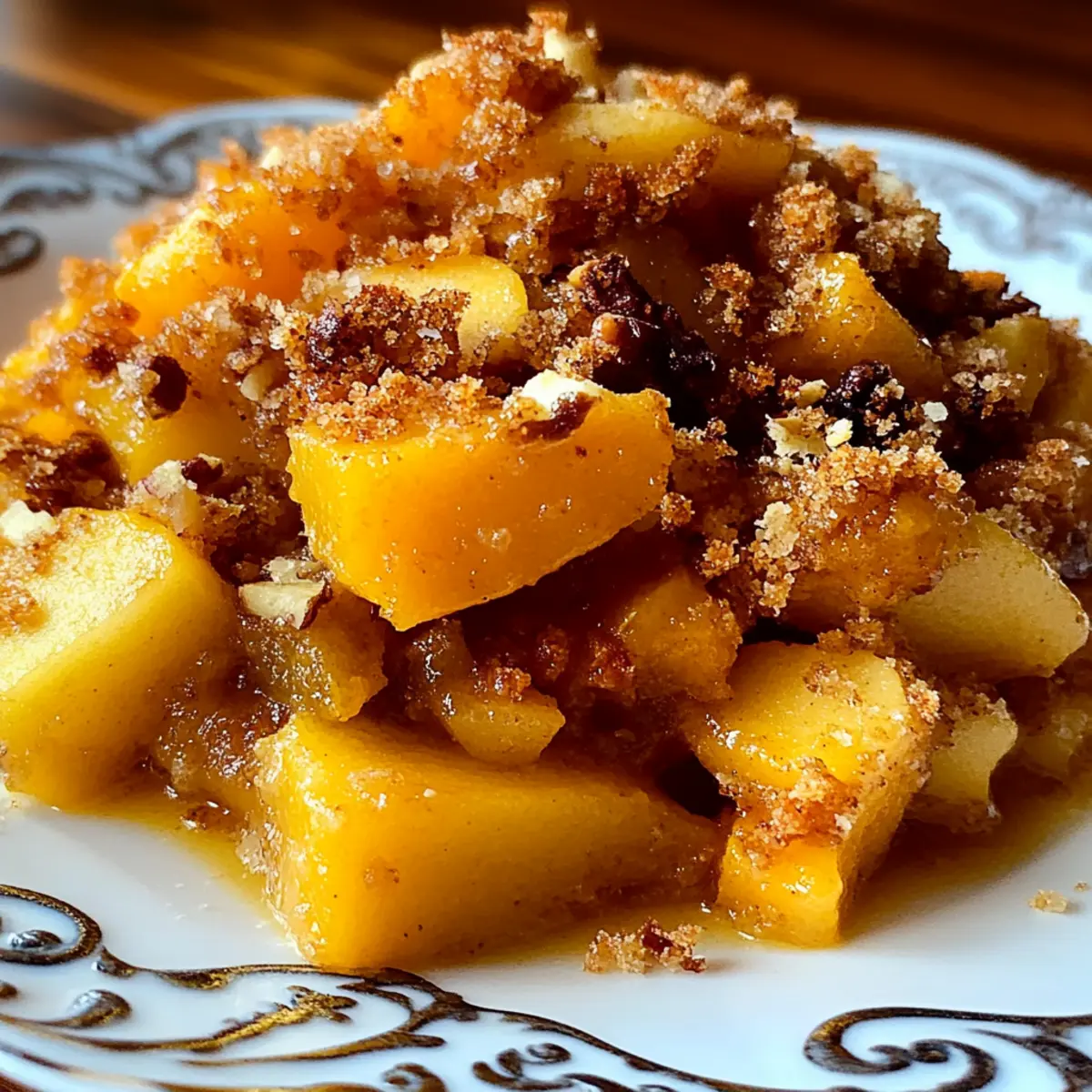 Butternut Squash Apple Bake