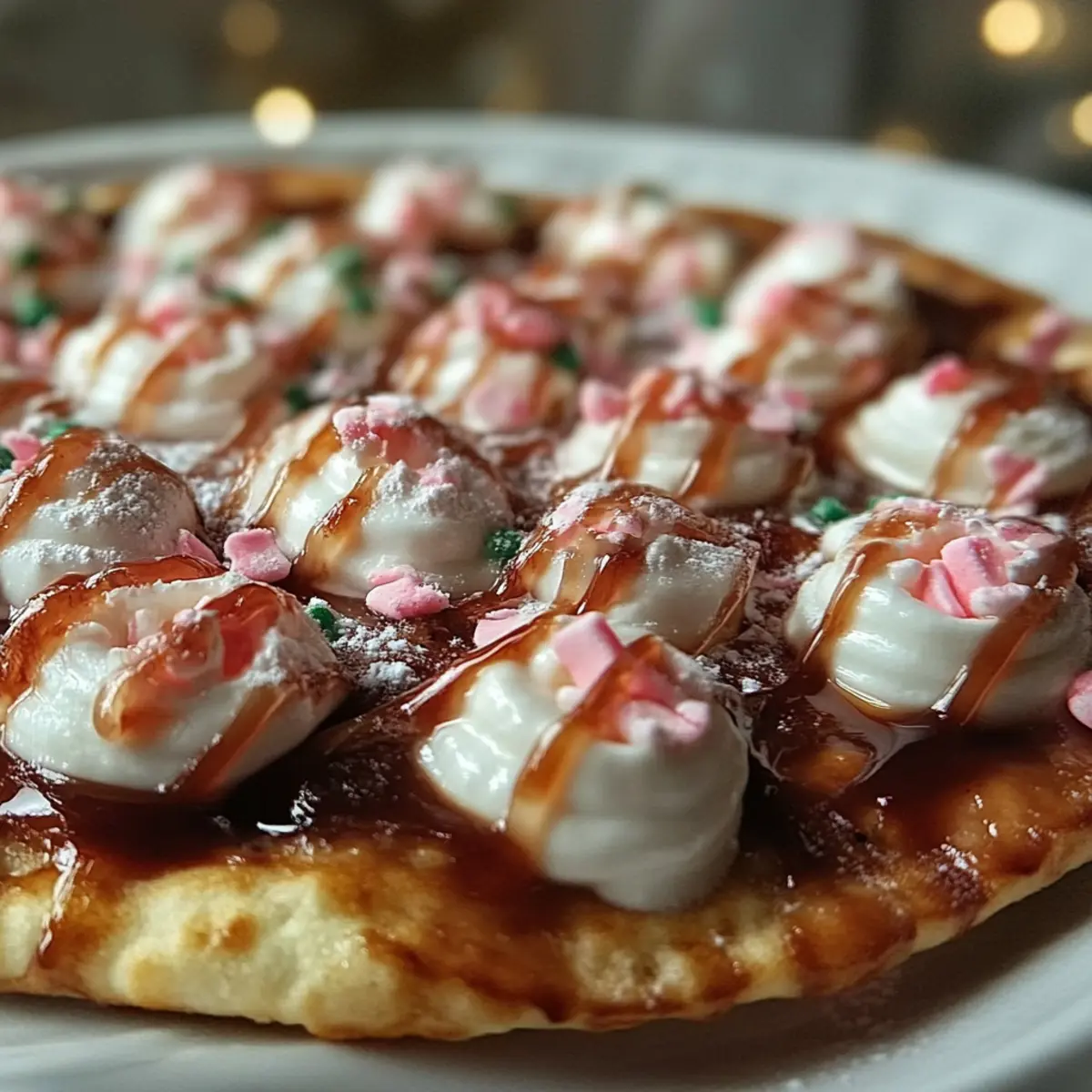 Candy Cane Pizza
