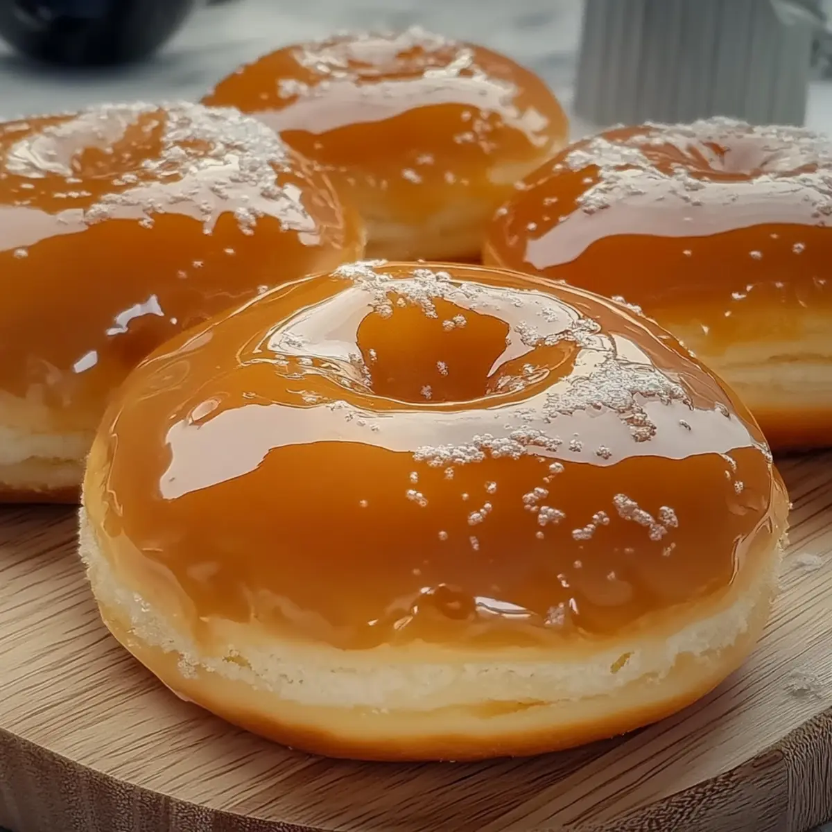 Caramelized Crème Brûlée Donuts