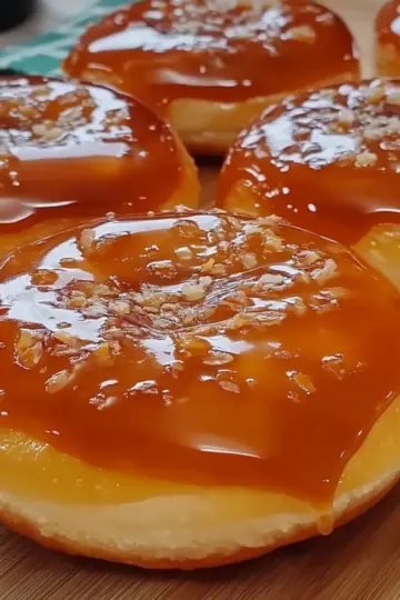 Caramelized Crème Brûlée Donuts