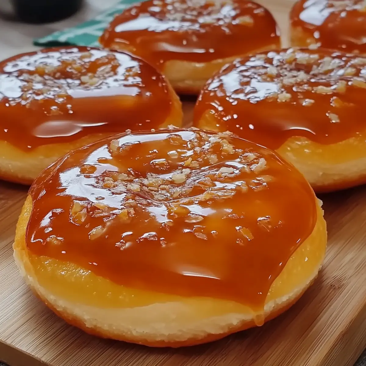Caramelized Crème Brûlée Donuts