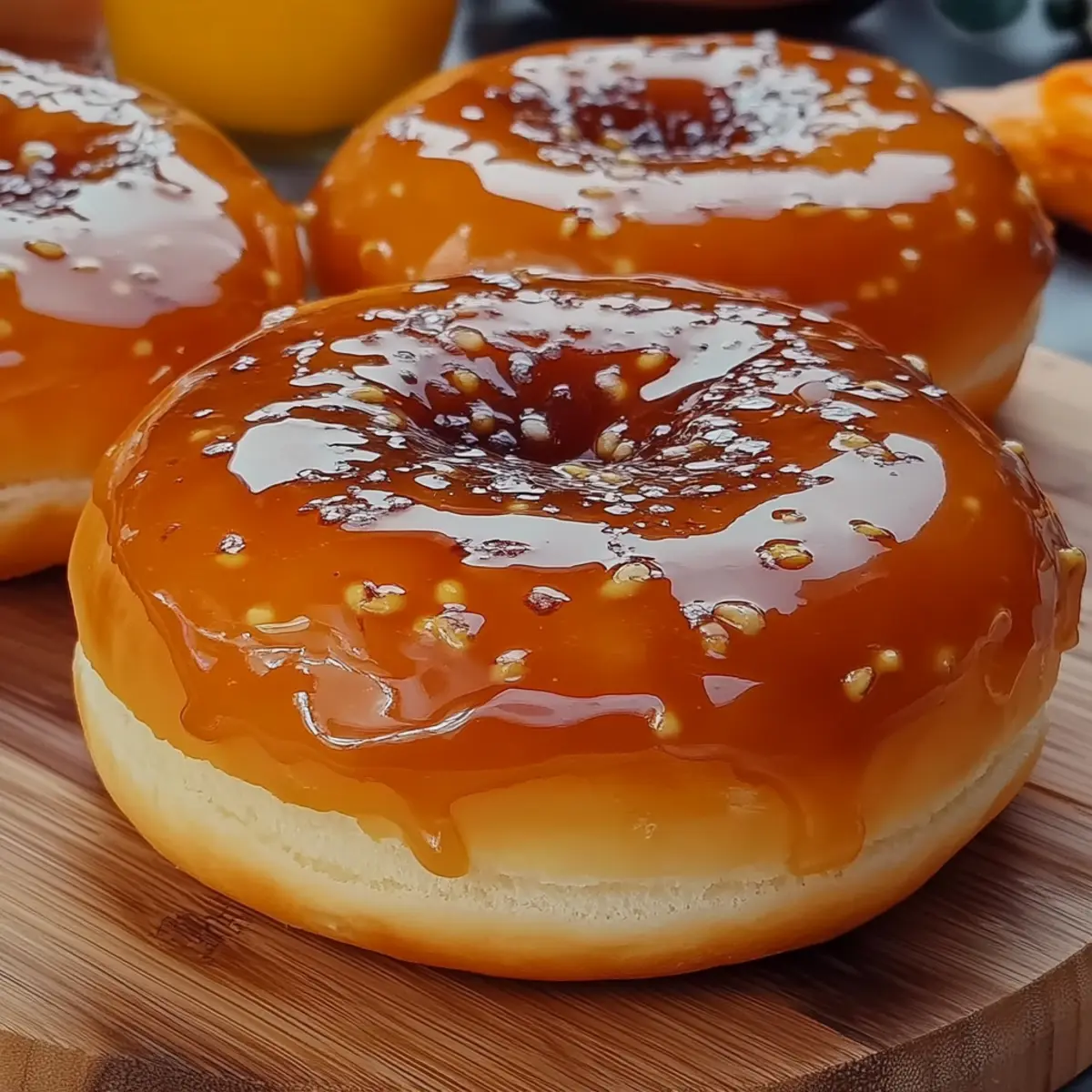 Caramelized Crème Brûlée Donuts