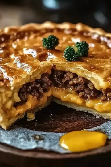 Cheeseburger Pie Dinner