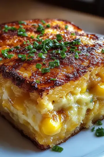 Cheesy Cream Cheese Corn Casserole