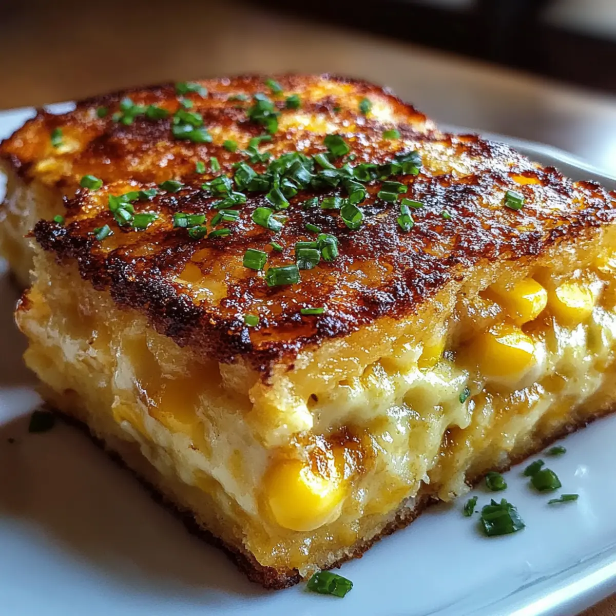 Cheesy Cream Cheese Corn Casserole