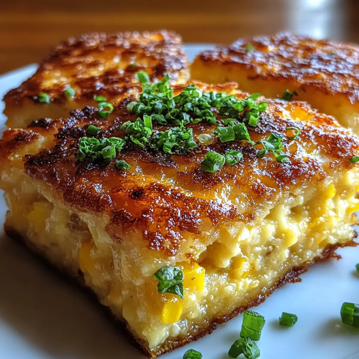 Cheesy Cream Cheese Corn Casserole
