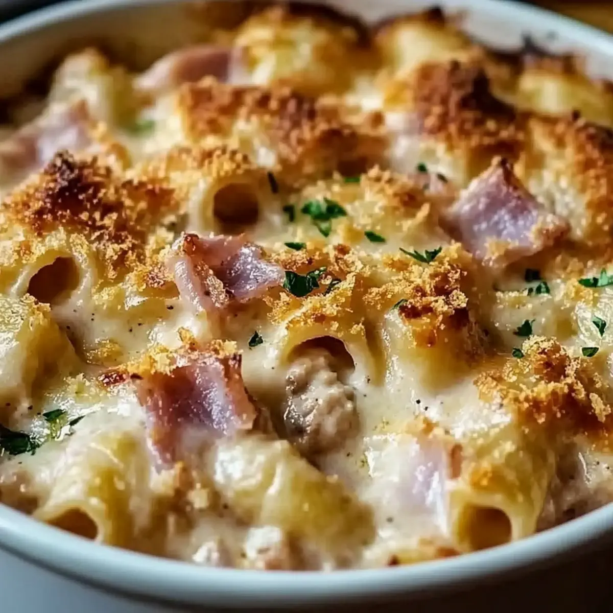 Chicken Cordon Bleu Casserole