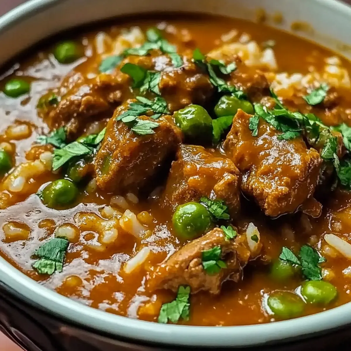 Chili Verde and Spanish Rice