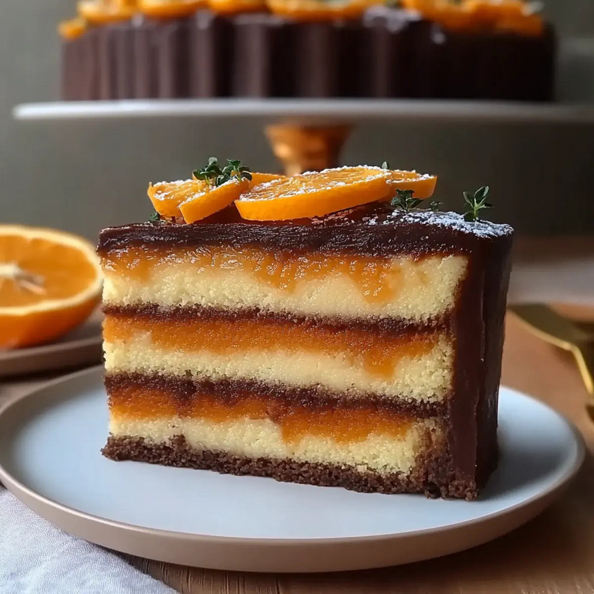 Chocolate & Orange Punchcake