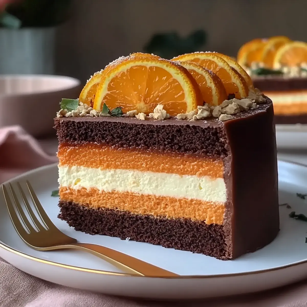 Chocolate & Orange Punchcake