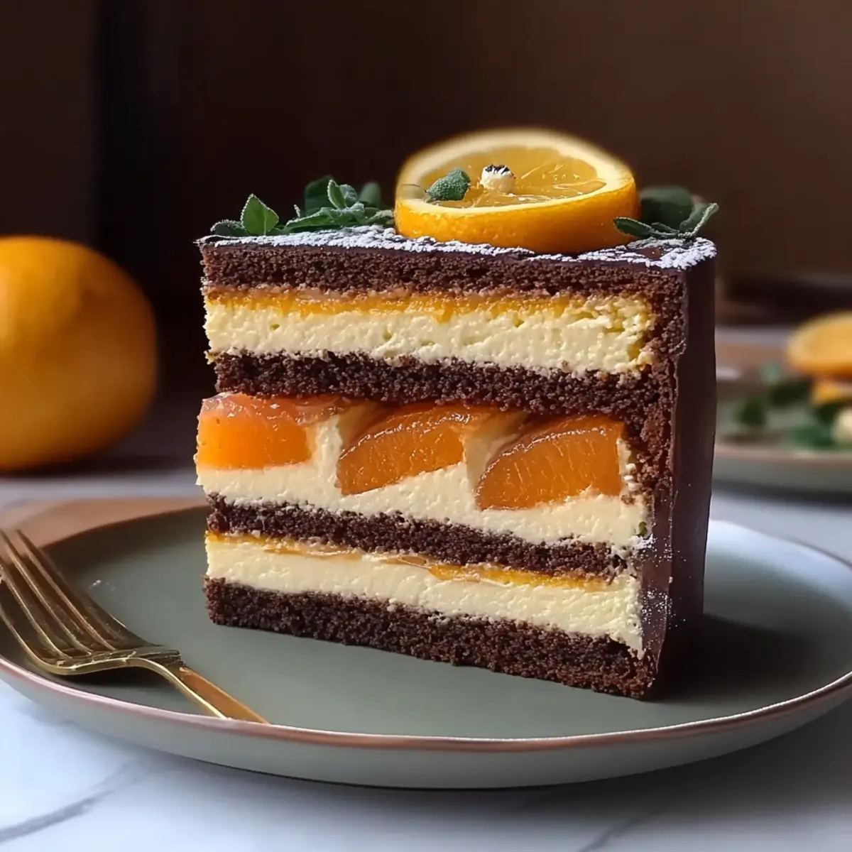 Chocolate & Orange Punchcake