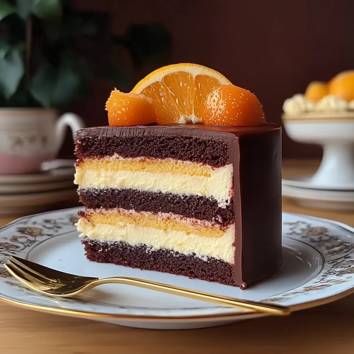 Chocolate & Orange Punchcake