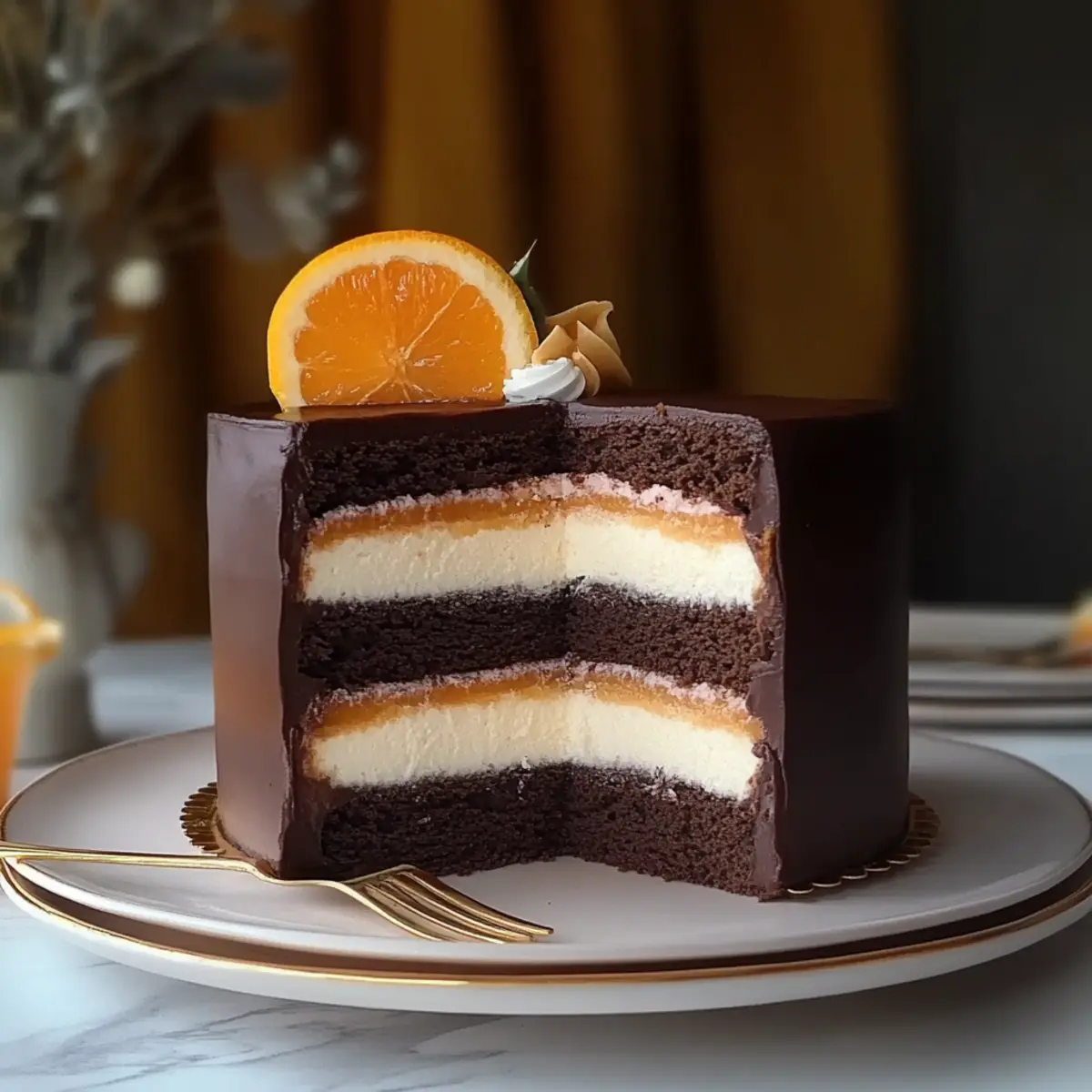 Chocolate & Orange Punchcake