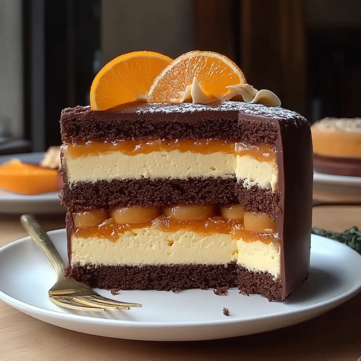 Chocolate & Orange Punchcake