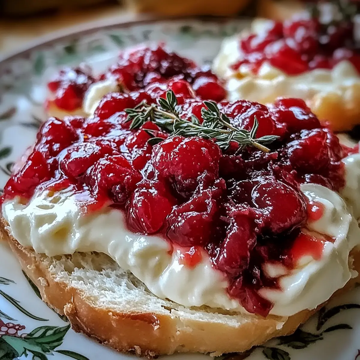Christmas Cranberry Honey Butter