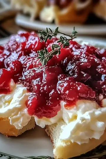 Christmas Cranberry Honey Butter