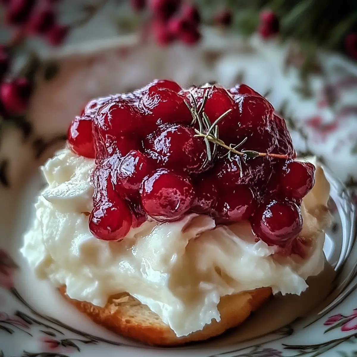 Christmas Cranberry Honey Butter