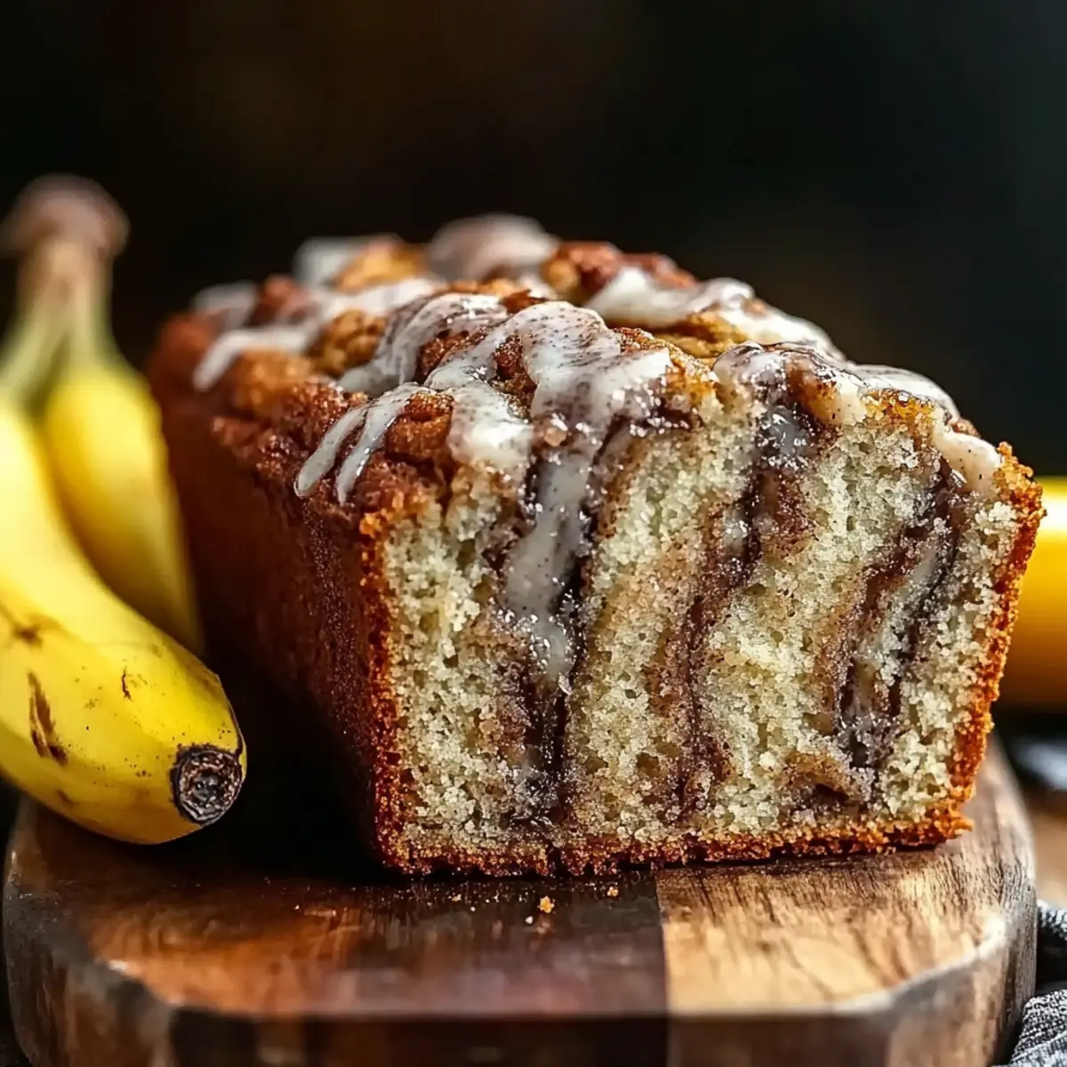 Cinnamon Swirl Banana Bread