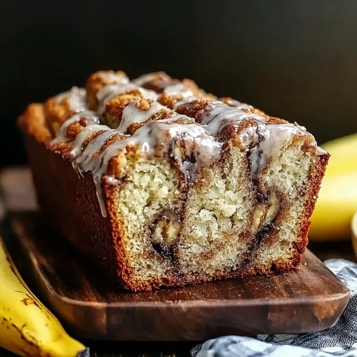 Cinnamon Swirl Banana Bread