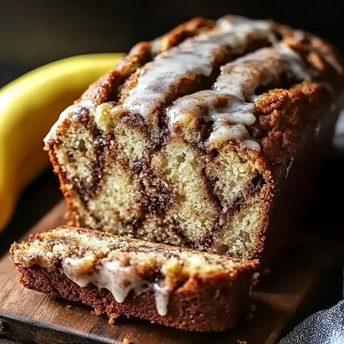 Cinnamon Swirl Banana Bread
