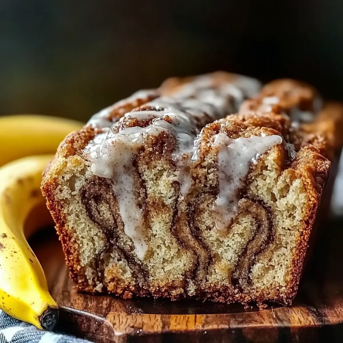 Cinnamon Swirl Banana Bread