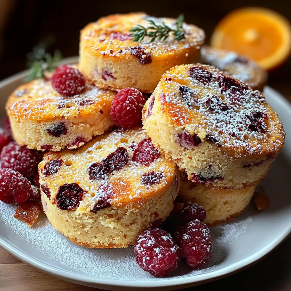 Cozy Cranberry Orange Shortbread