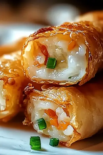 Crab Cake Egg Rolls