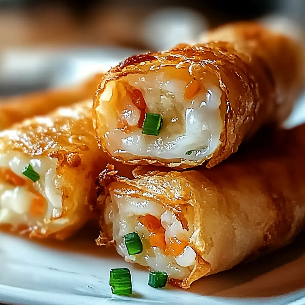 Crab Cake Egg Rolls
