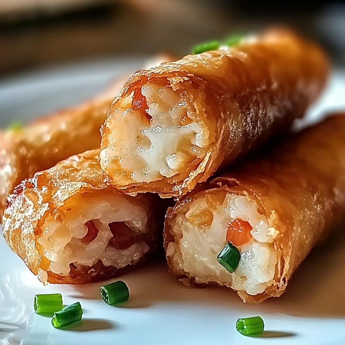 Crab Cake Egg Rolls