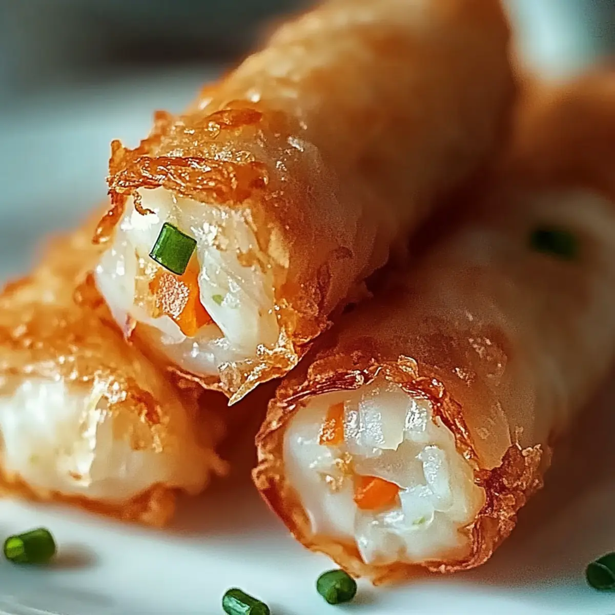 Crab Cake Egg Rolls