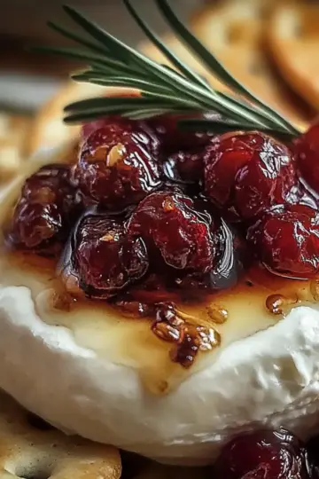 Cranberry Pecan Baked Brie