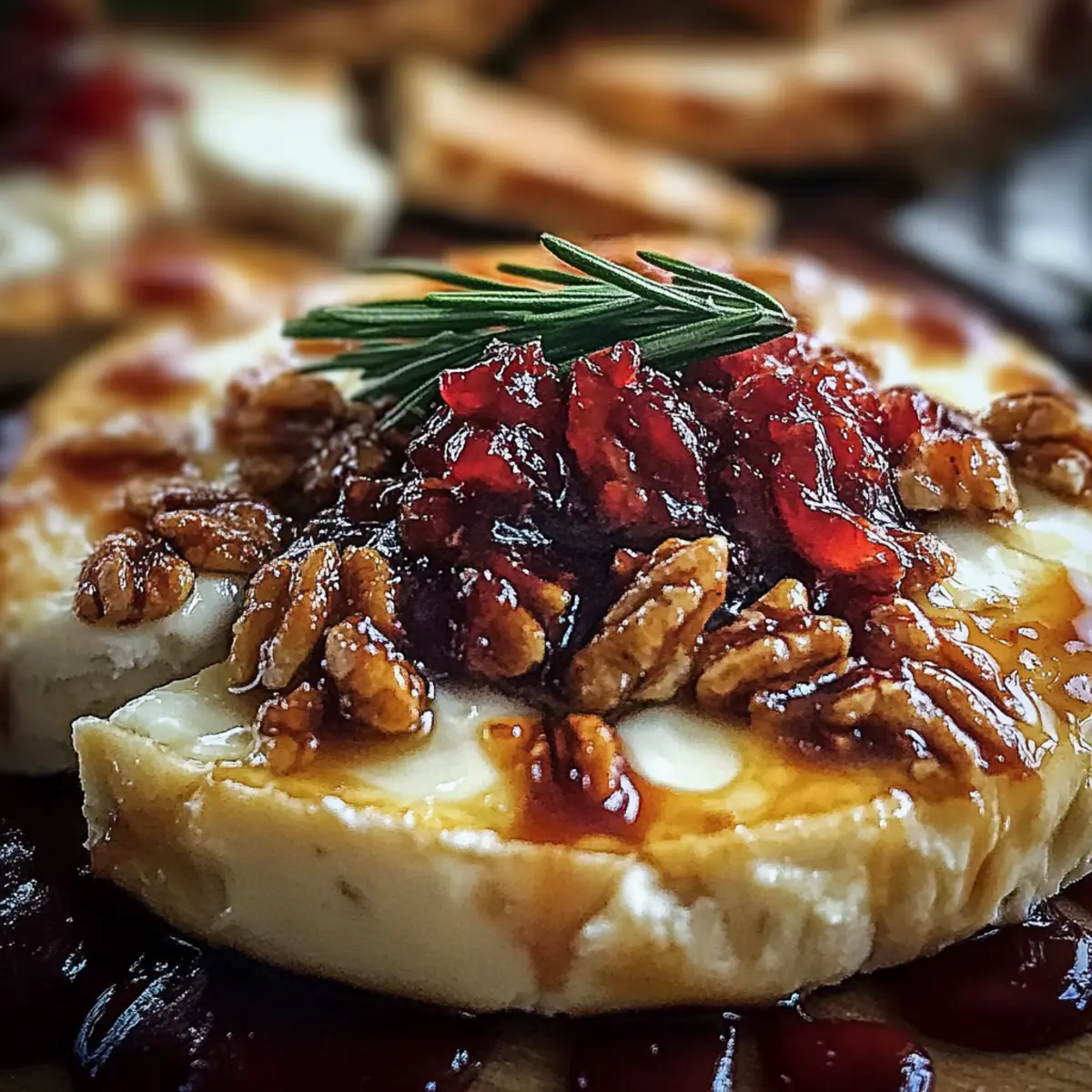 Cranberry Pecan Baked Brie