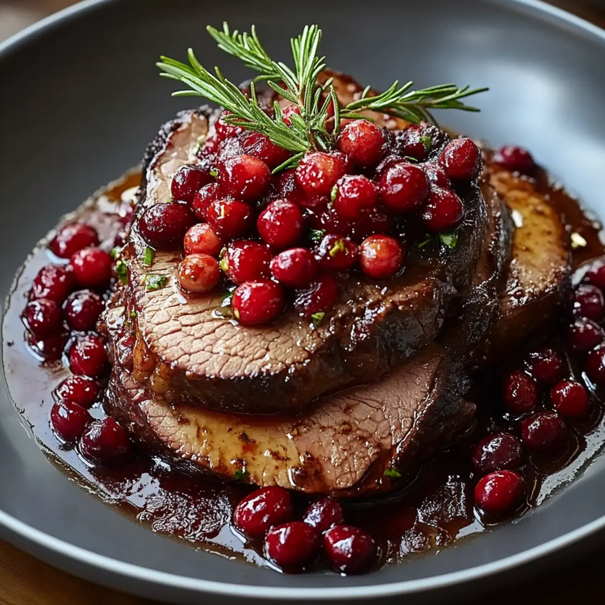 Cranberry Roast Beef
