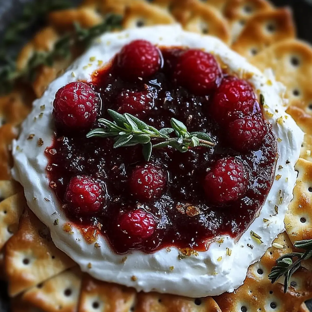 Cranberry Whipped Feta Dip