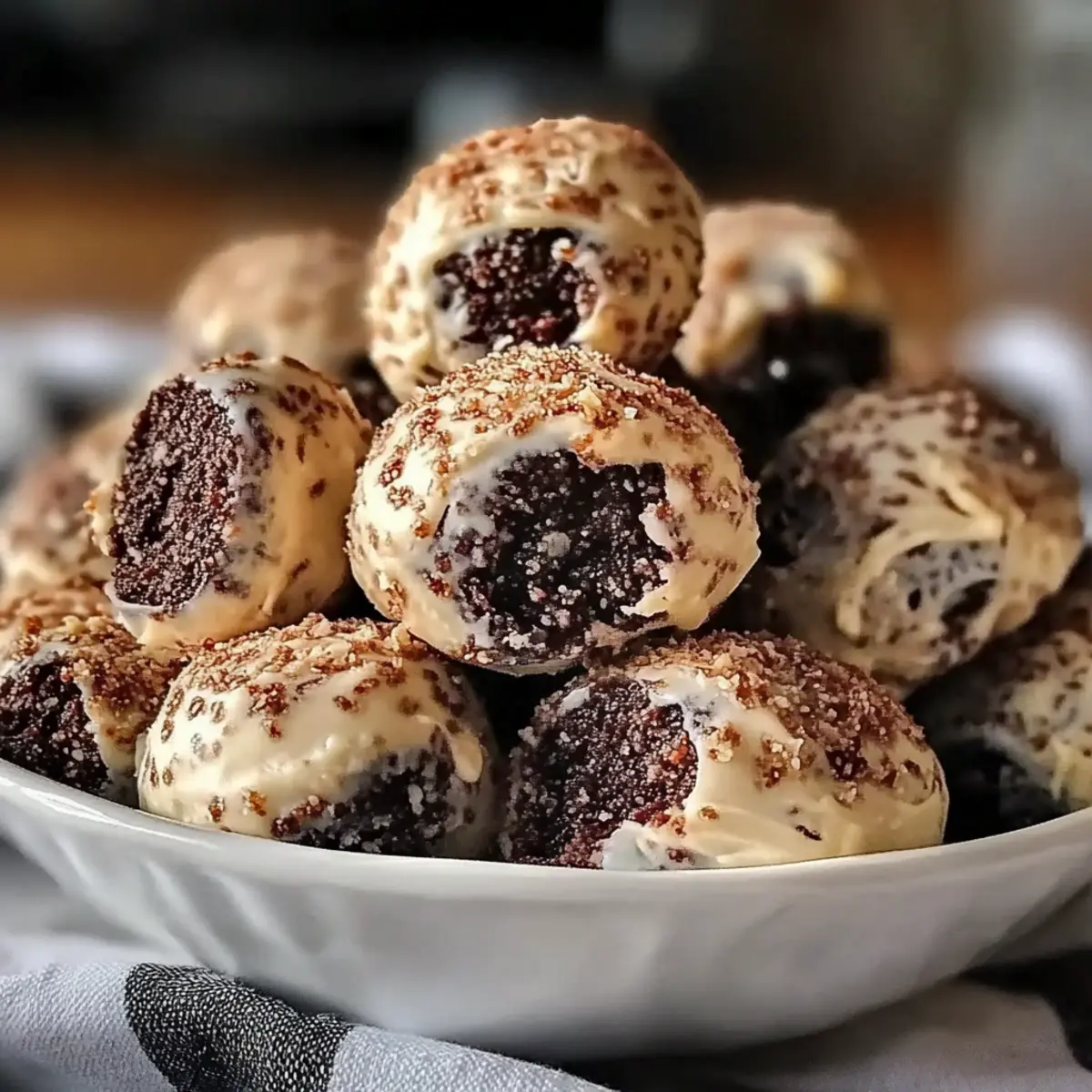 Cream Cheese Oreo Protein Balls