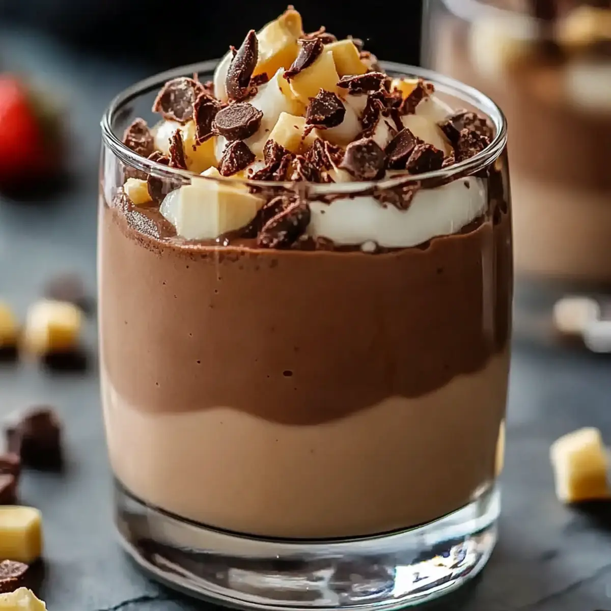 Creamy Chocolate Peanut Butter Protein Smoothie