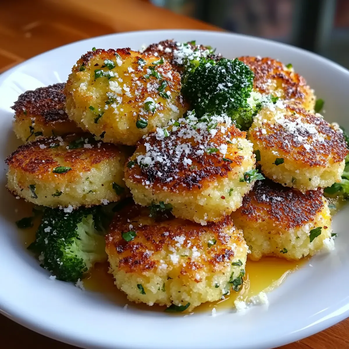 Crispy Broccoli and Potato Bites