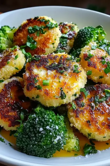 Crispy Broccoli and Potato Bites