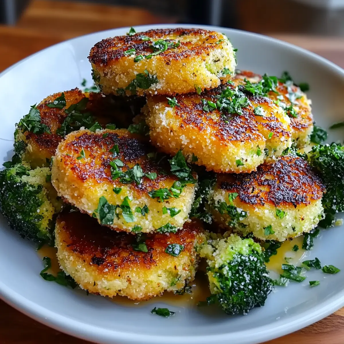 Crispy Broccoli and Potato Bites