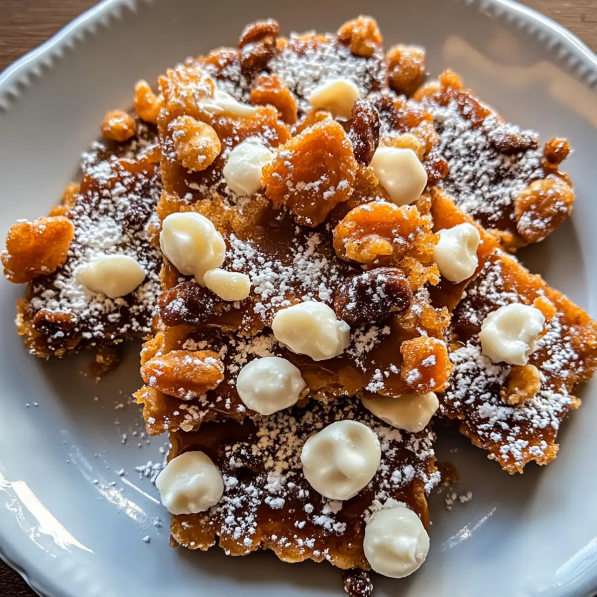 Crunchy Praline Delight with Nutty Flavor