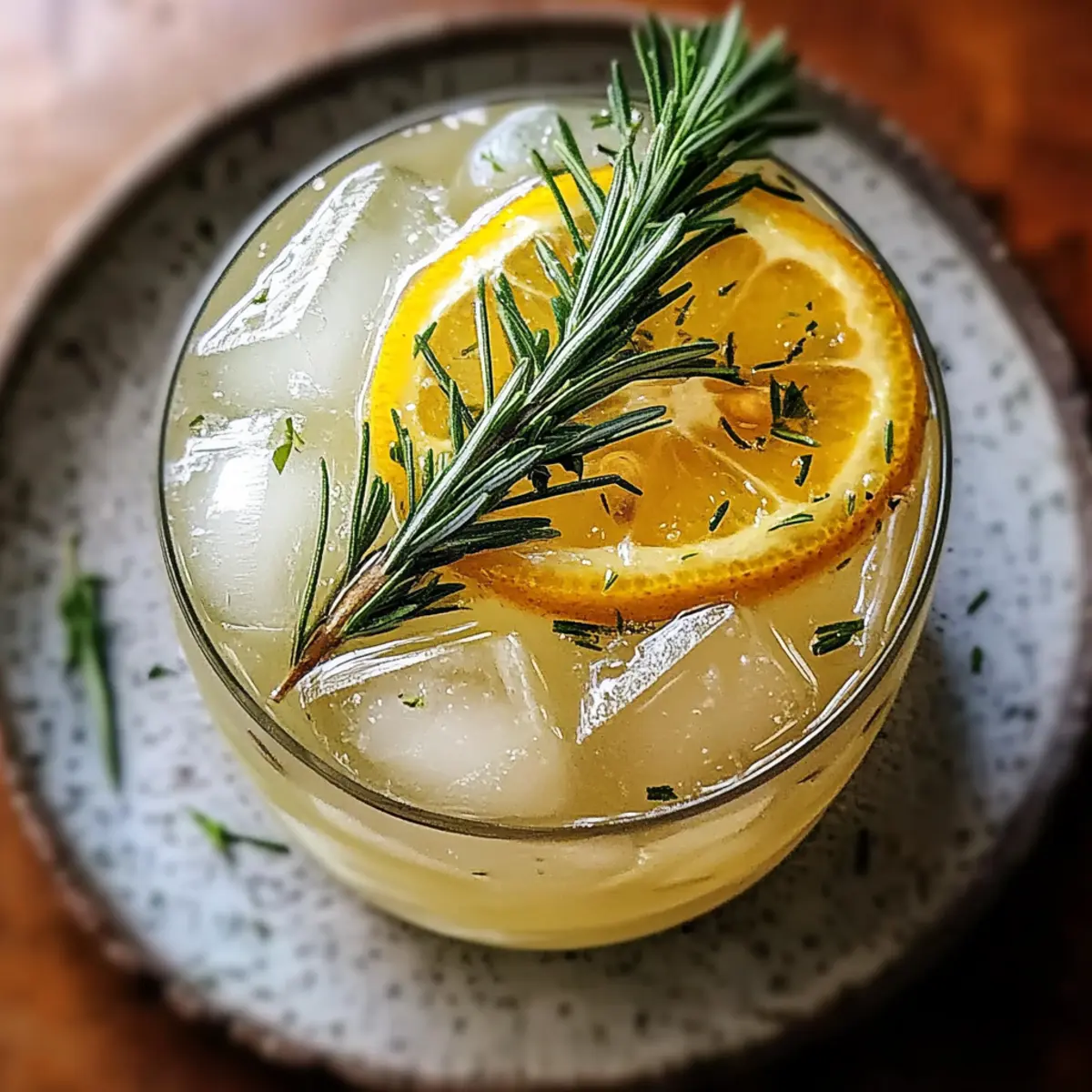 Elderflower Winter Gin Cocktail