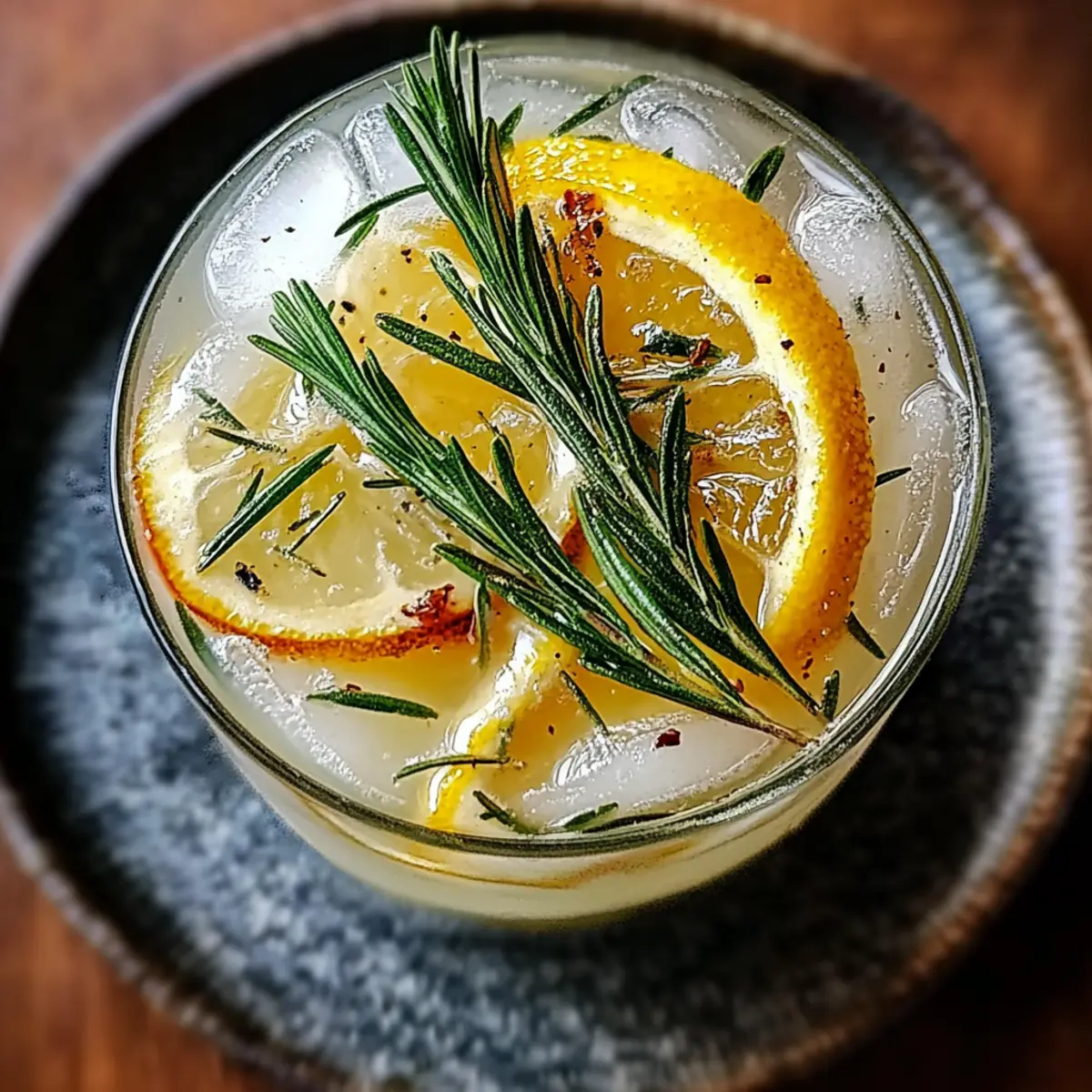 Elderflower Winter Gin Cocktail