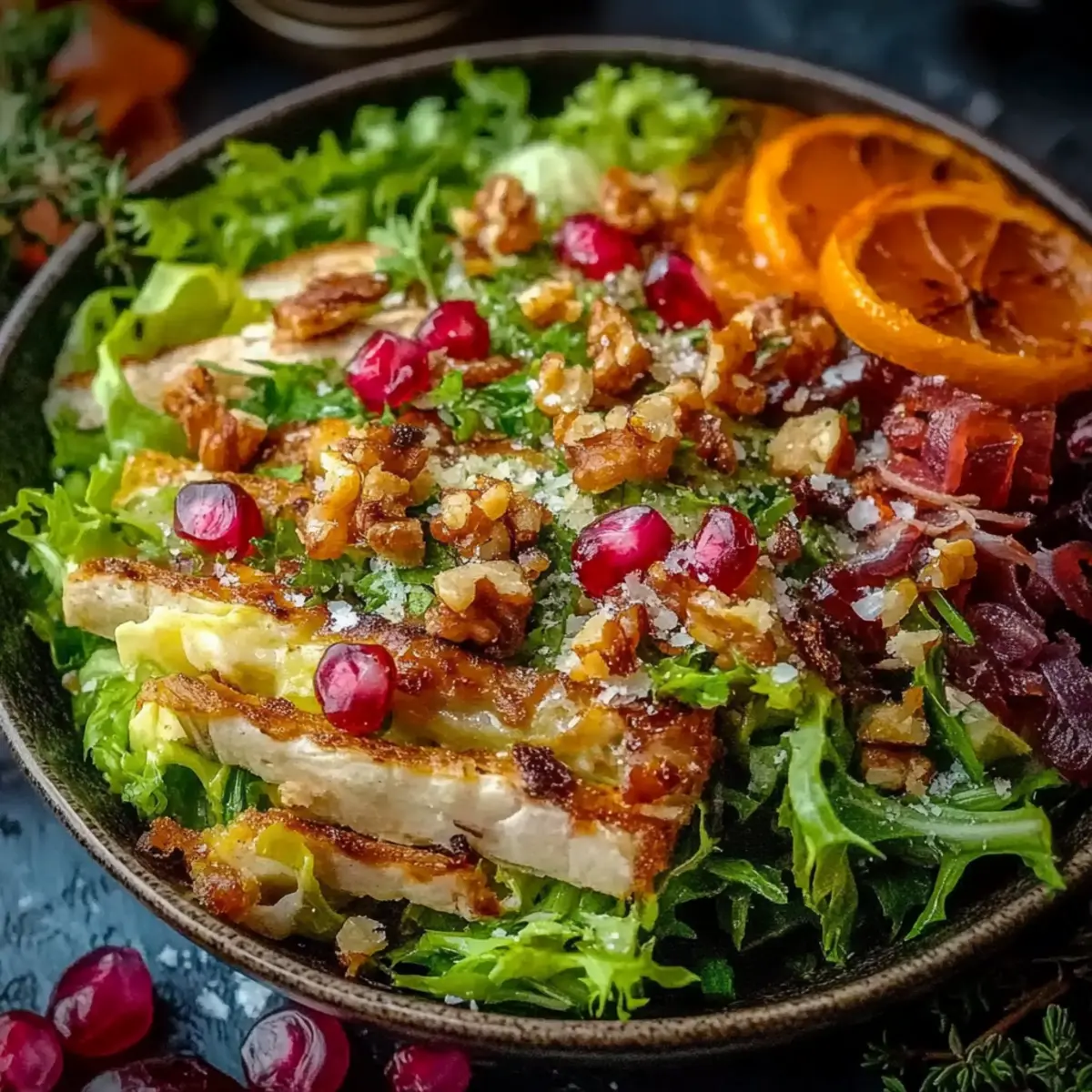 Festive Crunchy Christmas Salad