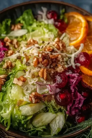 Festive Crunchy Christmas Salad