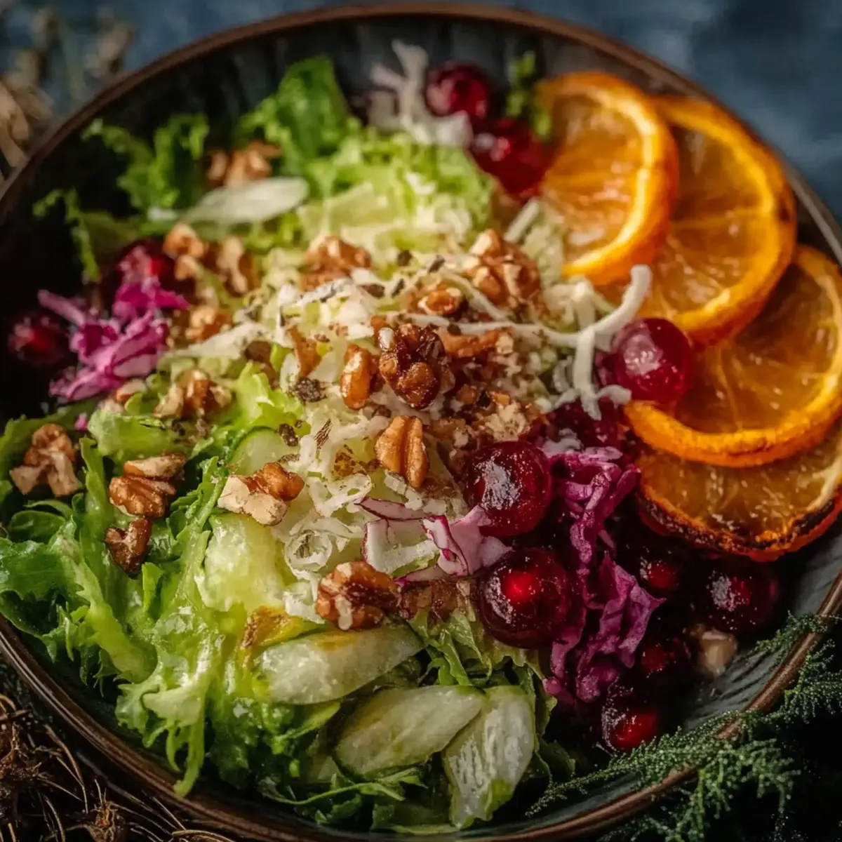 Festive Crunchy Christmas Salad