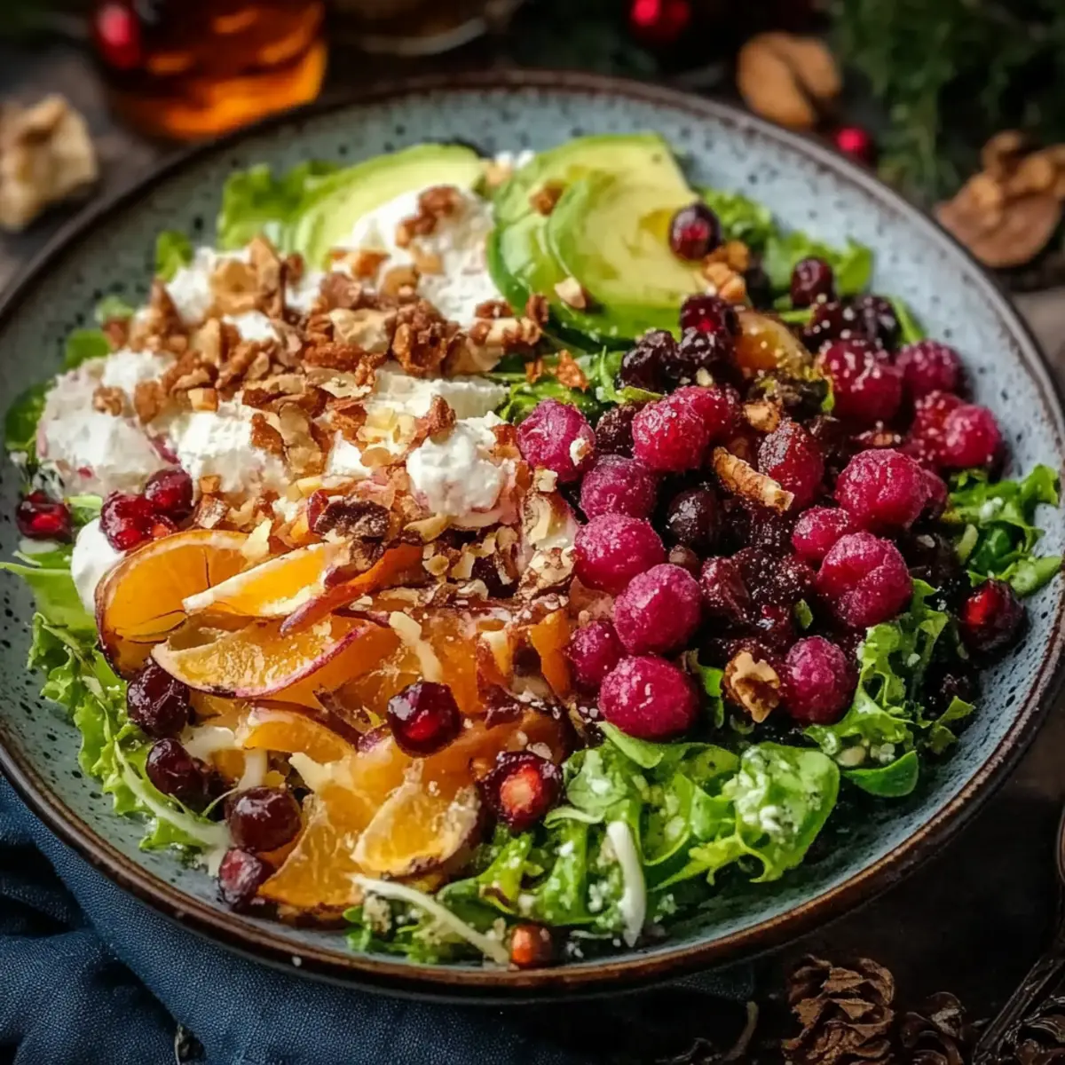 Festive Crunchy Christmas Salad