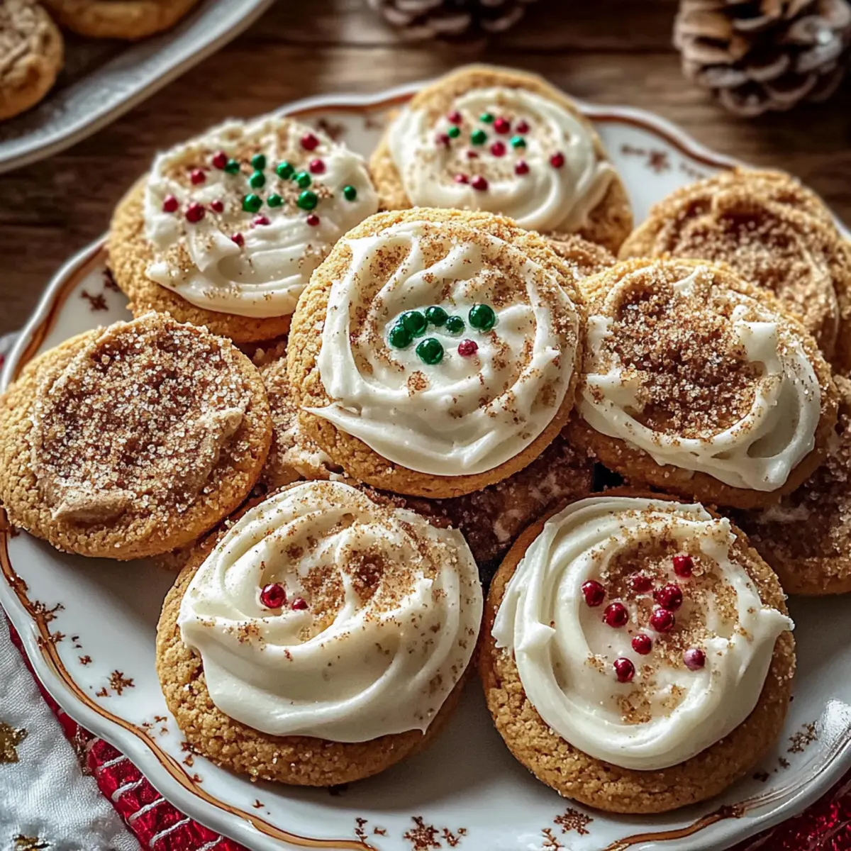Festive Spiced Christmas Cookies