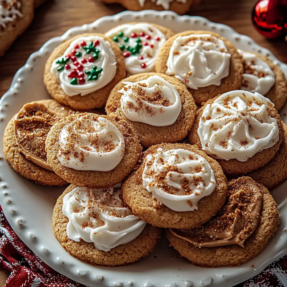 Festive Spiced Christmas Cookies