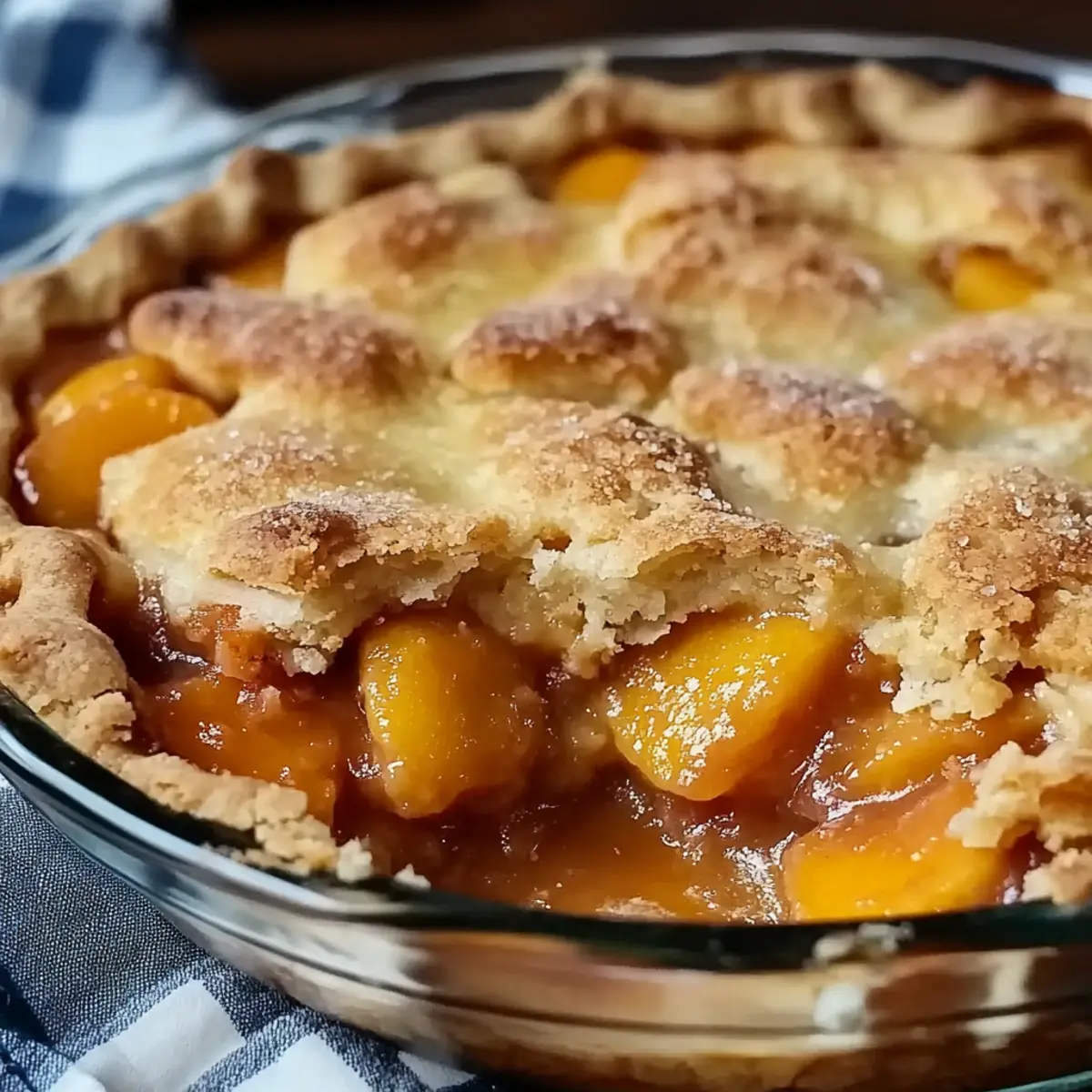 Fresh Southern Peach Cobbler