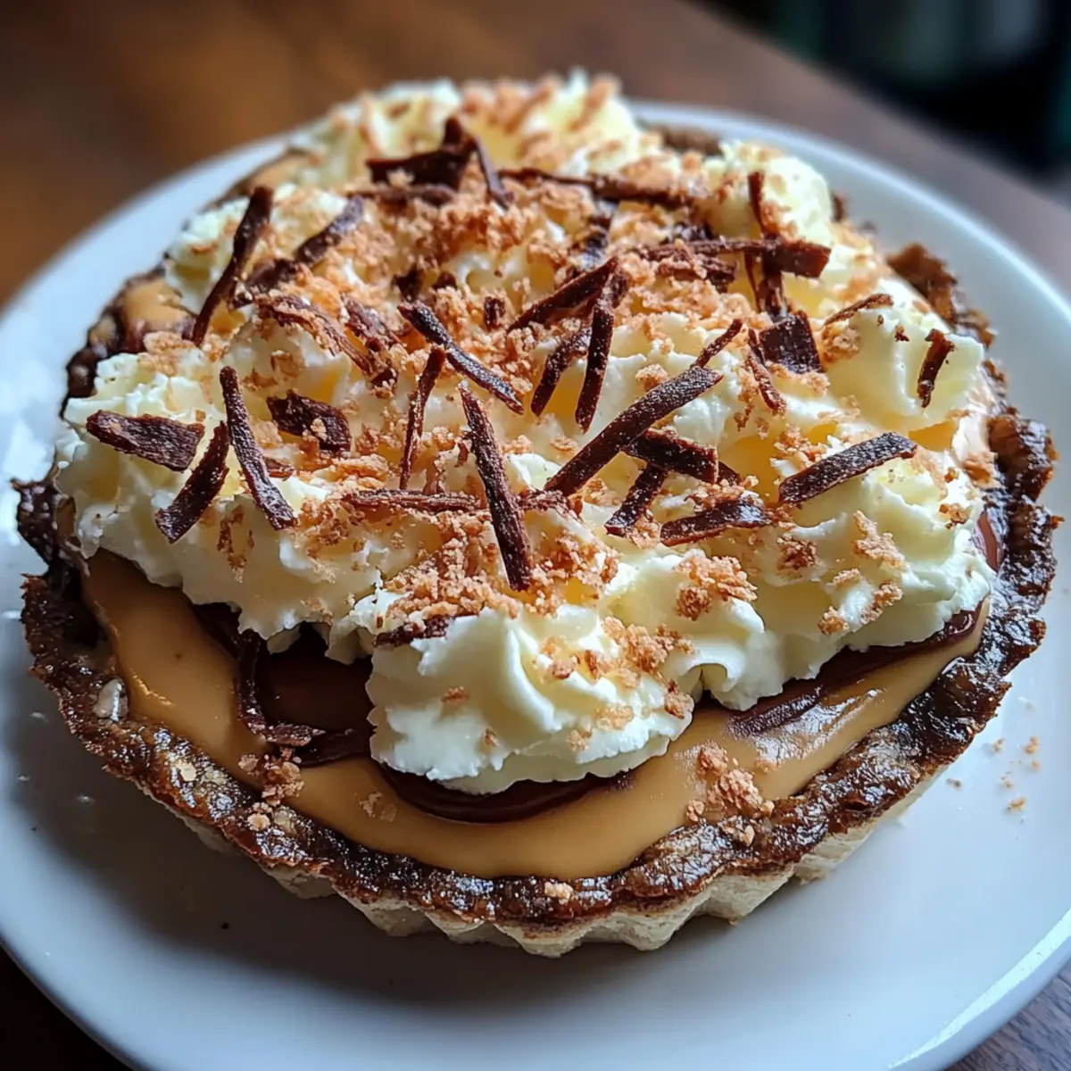 German Chocolate Pie